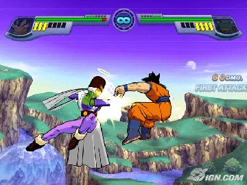 Dragon Ball Z - Infinite World (Japan) screen shot game playing